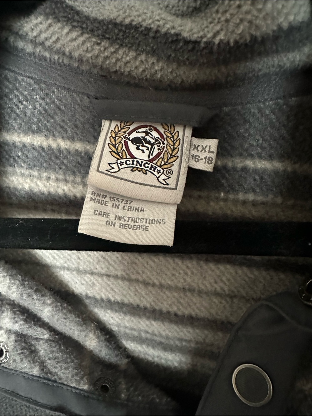 Cinch pull over - Picture 3 of 4